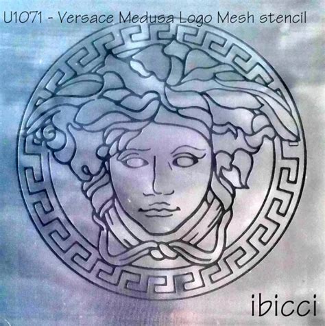 versace medusa stencil